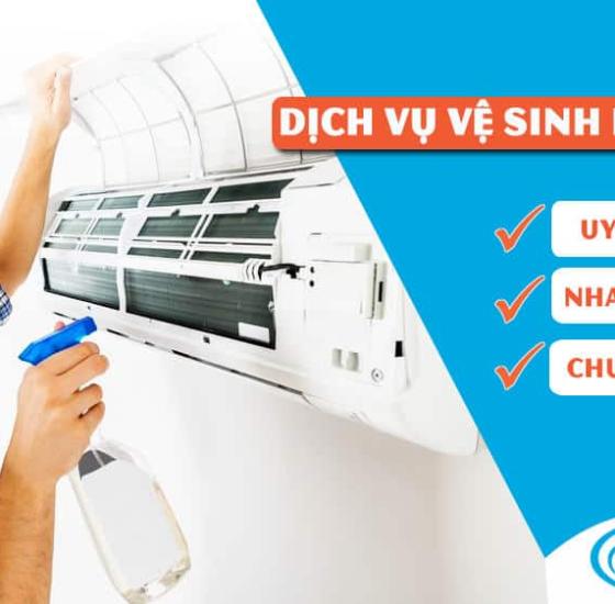 VỆ SINH MÁY LẠNH GIÁ RẺ DĨ AN